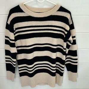 Lou & Grey Cotton Blend Striped Sweater